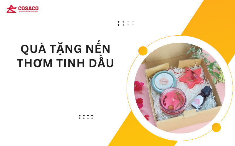 Quà tặng nến thơm tinh dầu