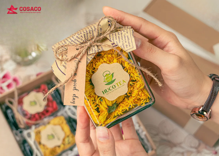 Cách thiết kế set trà thảo mộc quà tặng mang dấu ấn thương hiệu
