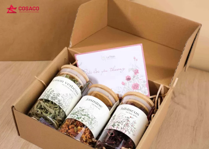 Quy trình đặt set trà thảo mộc quà tặng theo yêu cầu
