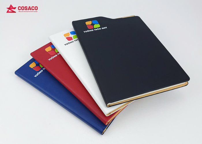 Các loại sổ tay in logo phổ biến hiện nay