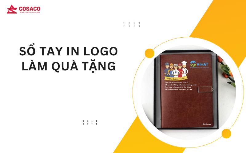 Sổ tay in logo làm quà tặng