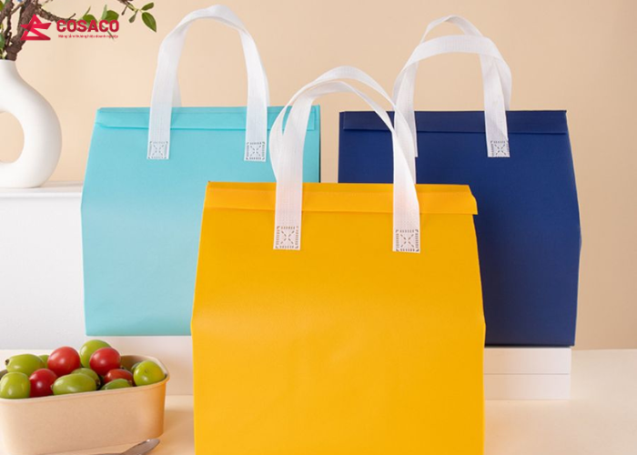 Quy trình sản xuất túi giữ nhiệt in logo chuyên nghiệp
