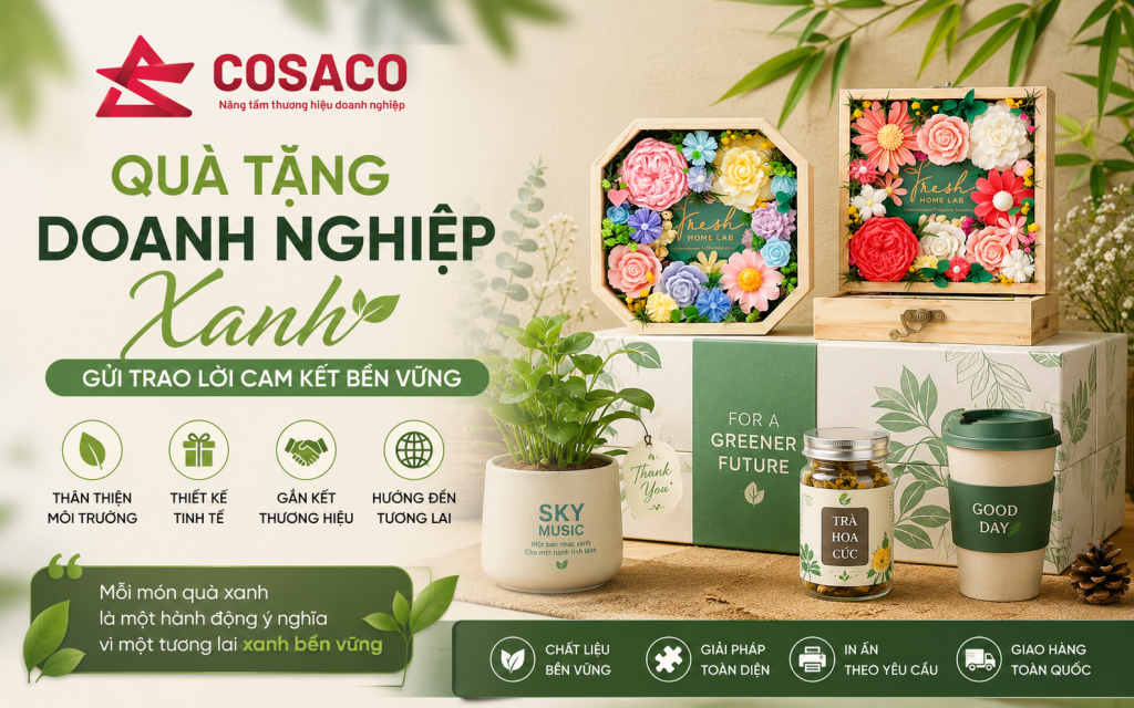 Quà tặng doanh nghiệp xanh
