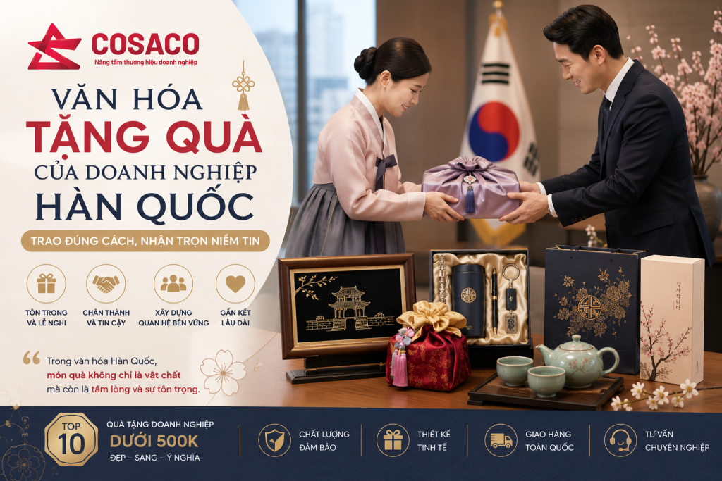 Văn hóa tặng quà của doanh nghiệp Hàn Quốc