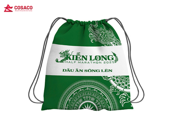 Balo dây rút vải bố thiết kế riêng – Mang trọn dấu ấn thương hiệu