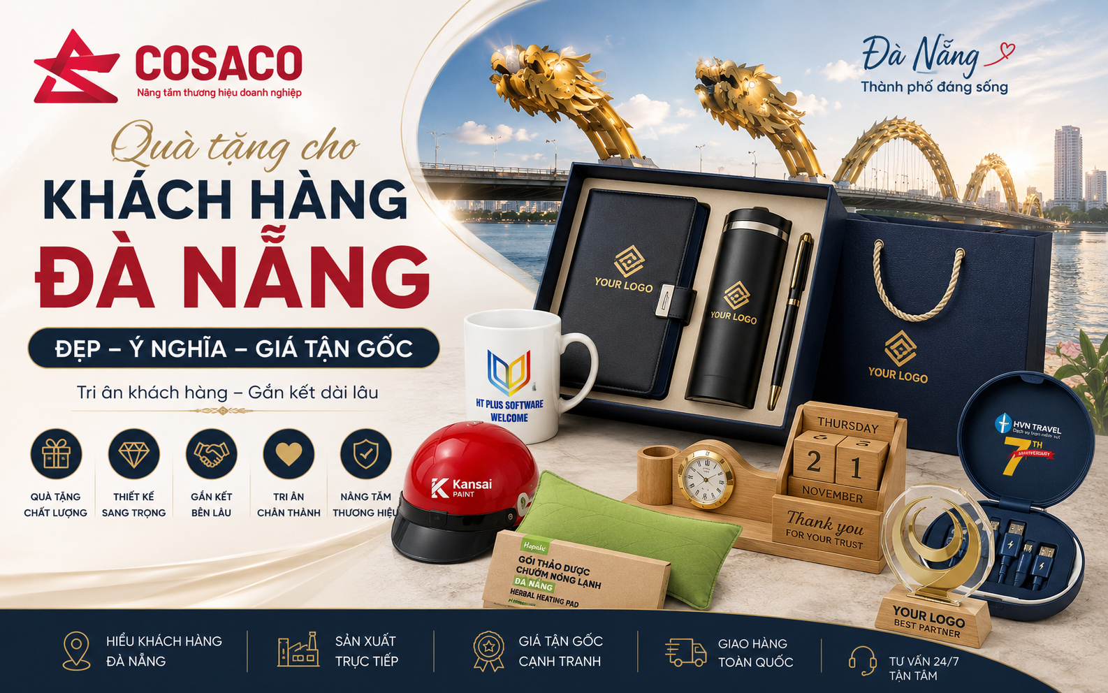 Quà tặng cho khách hàng Đà Nẵng