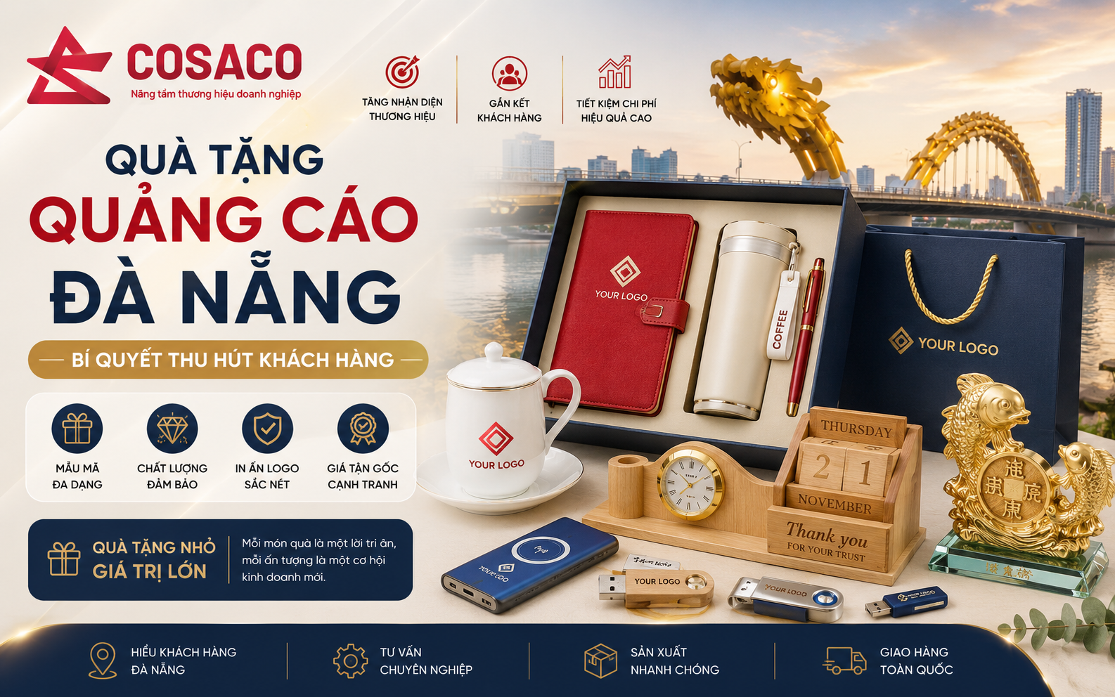 Quà tặng quảng cáo Đà Nẵng