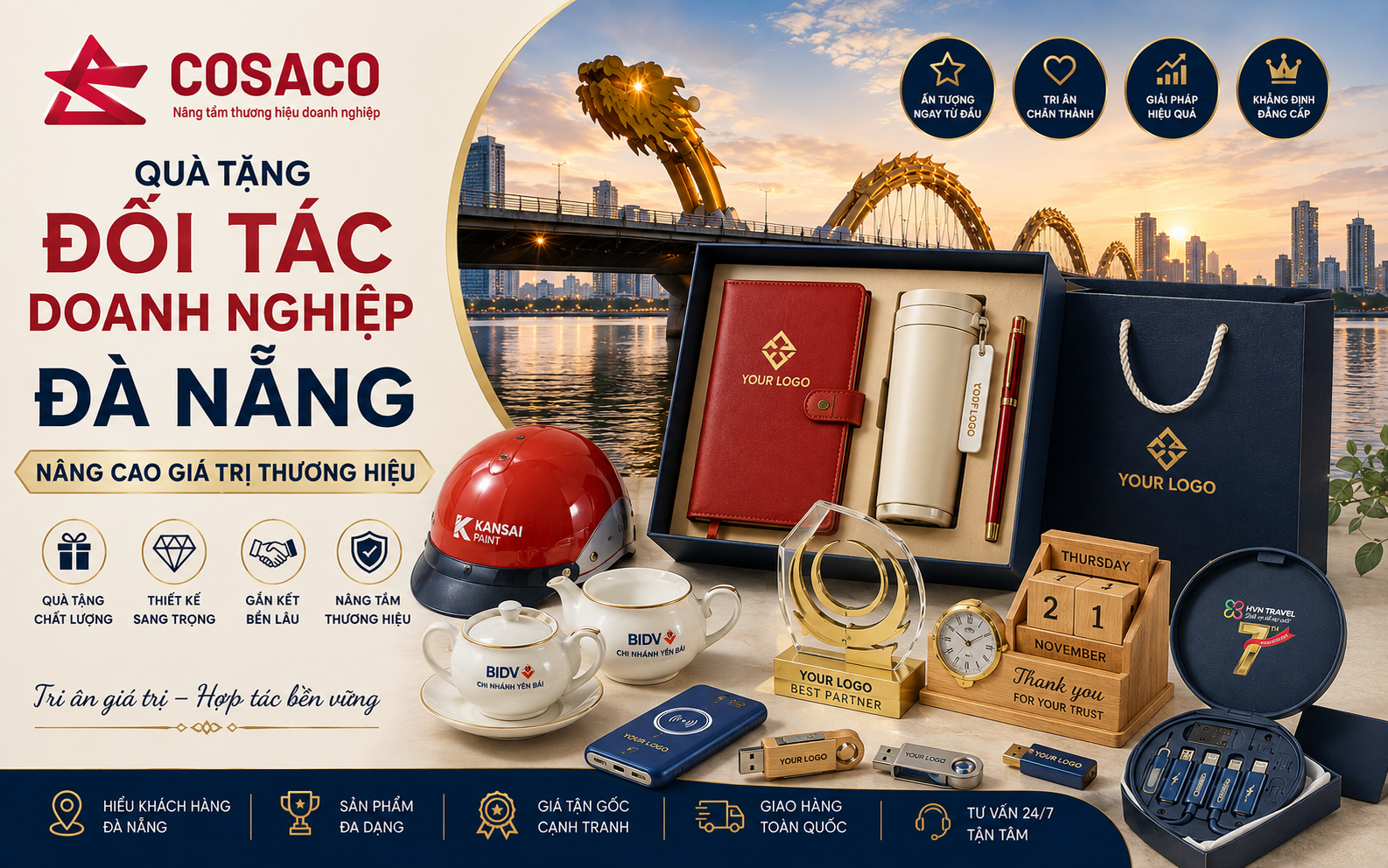 quà tặng đối tác doanh nghiệp Đà Nẵng