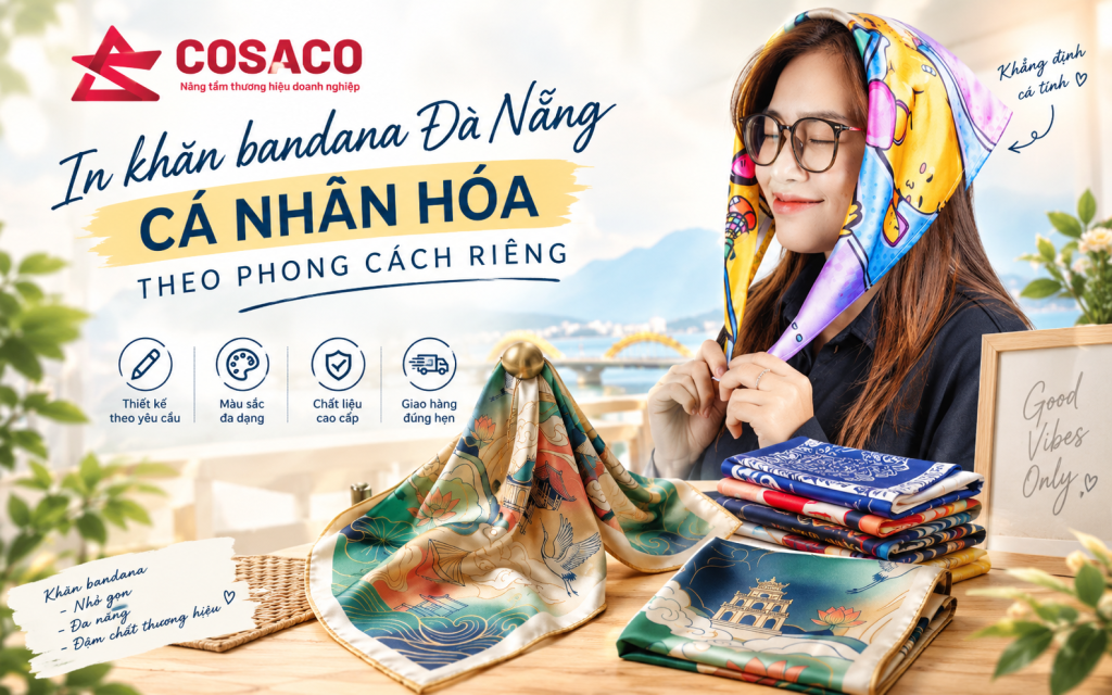 In khăn bandana Đà Nẵng