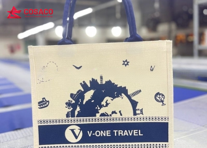 Túi đay có đáy và hông rộng – Tăng không gian, giữ phom túi