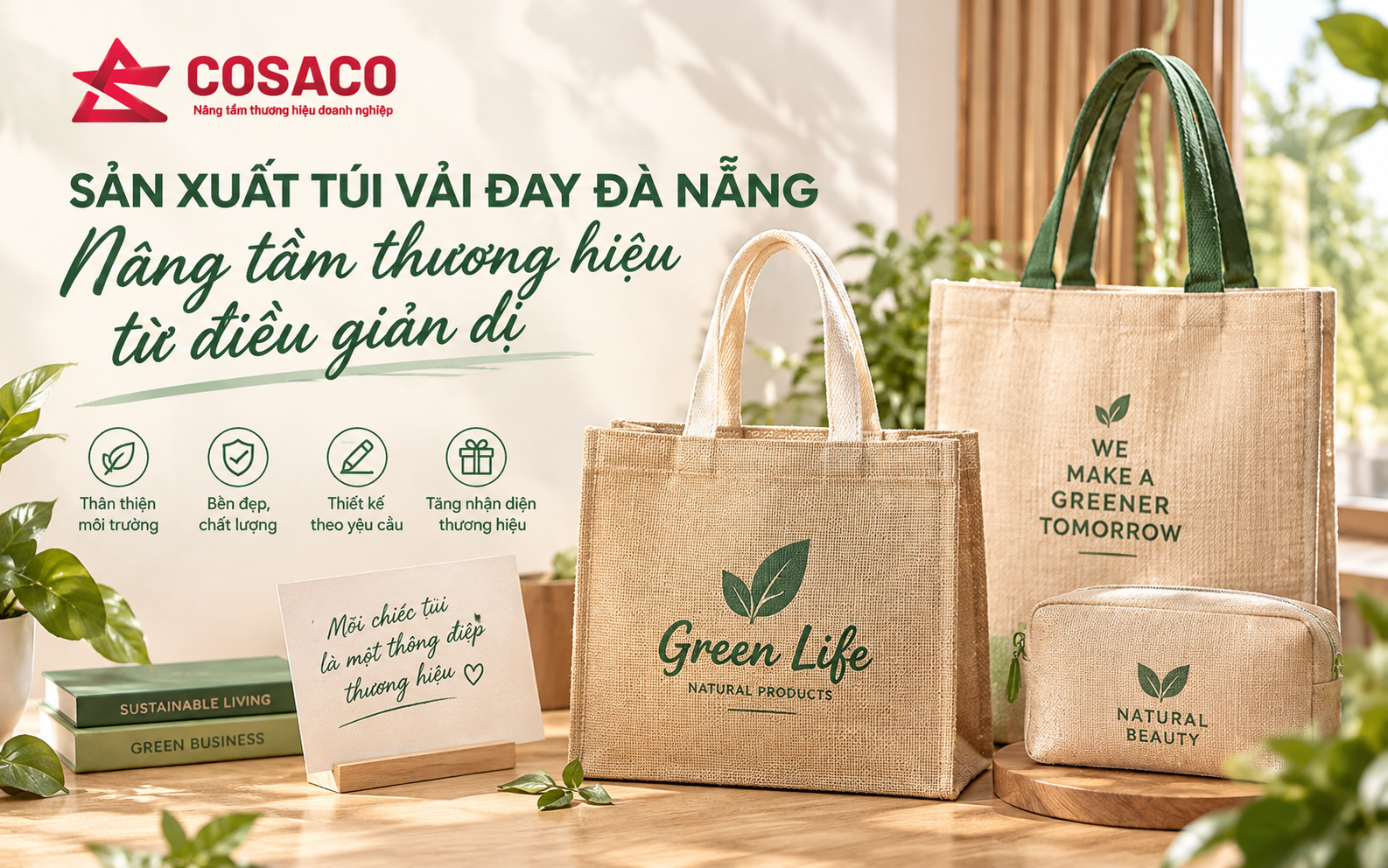 Sản xuất túi vải đay Đà Nẵng