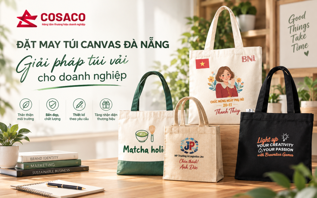 đặt may túi canvas Đà Nẵng
