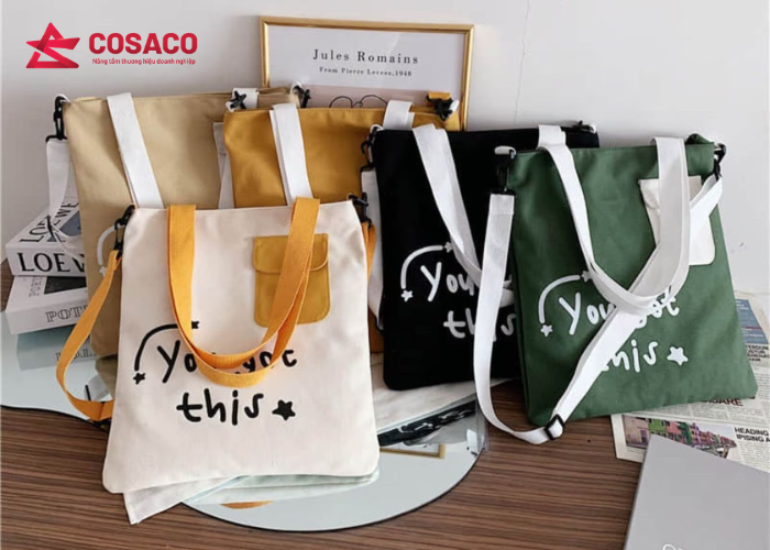 Cosaco - Đơn vị cung cấp dịch vụ in túi canvas Đà Nẵng theo yêu cầu chuyên nghiệp, giá tốt