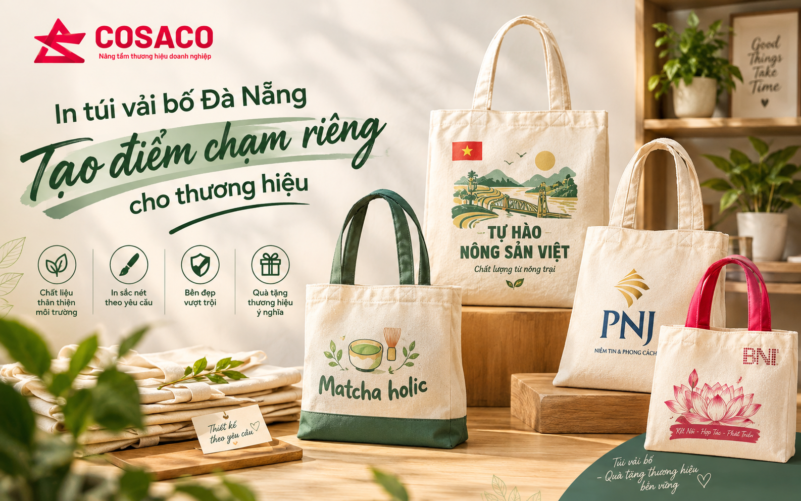 in túi vải bố Đà Nẵng