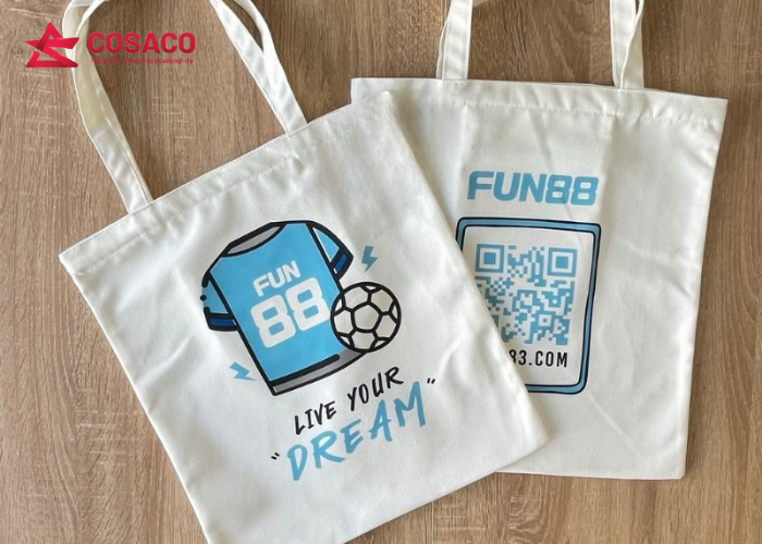 Túi canvas – Bền đẹp, dễ thể hiện hình ảnh thương hiệu