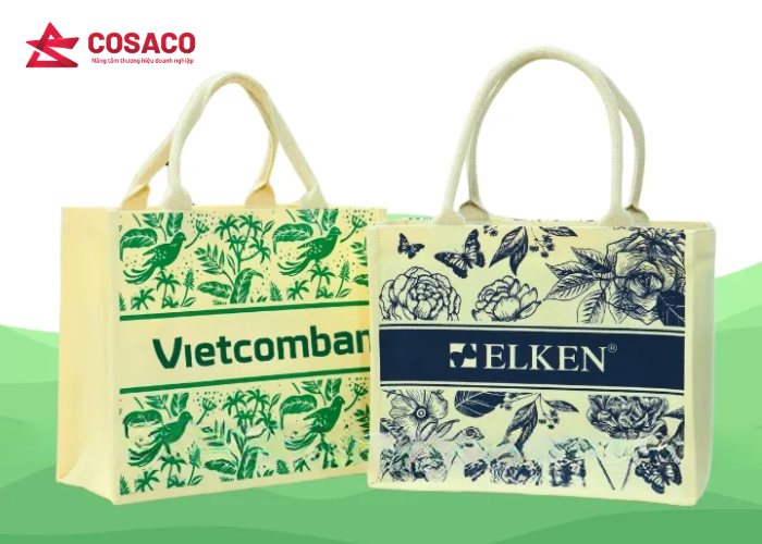 Túi vải đay – Tạo cảm giác mộc mạc, tự nhiên