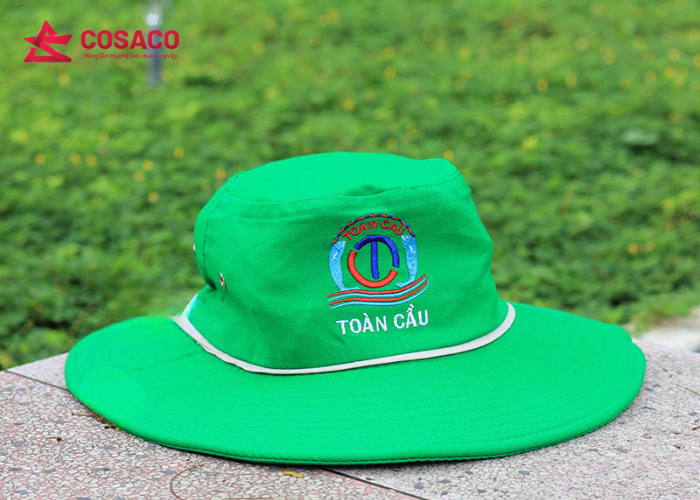 Nón tai bèo thêu logo – Tạo điểm nhấn chỉn chu