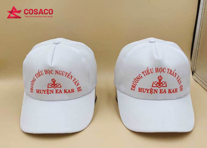 Những kiểu in hay thêu logo khi đặt may nón theo yêu cầu