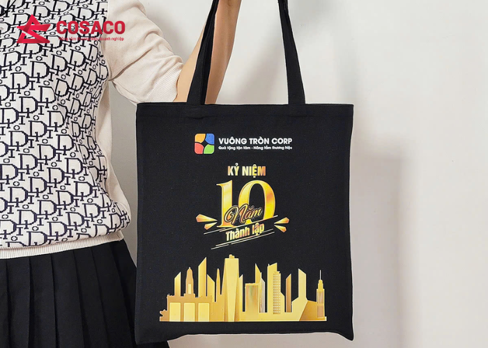 Túi canvas thiết kế riêng theo thương hiệu