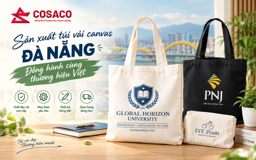 sản xuất túi vải canvas Đà Nẵng