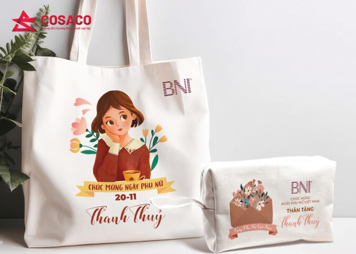 Túi canvas thiết kế riêng – Tạo nét riêng cho thương hiệu