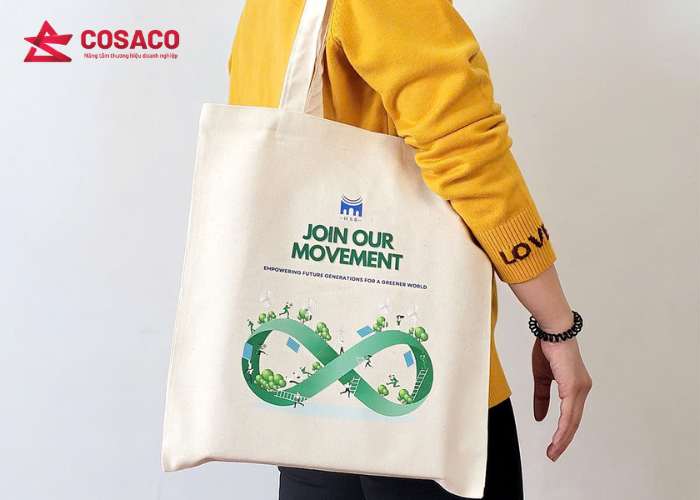 Túi tote vải – Đơn giản, dễ ứng dụng