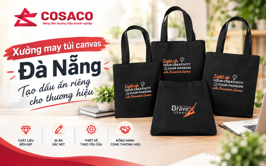 xưởng may túi canvas Đà Nẵng
